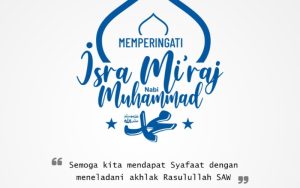 Isra Mi'raj Nabi Muhammad SAW 1443 H-1