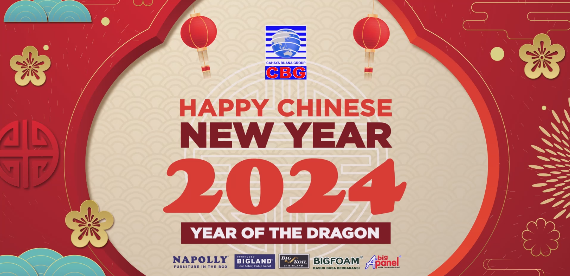 Happy Chinese New Year 2024/ 2575 Kongzili