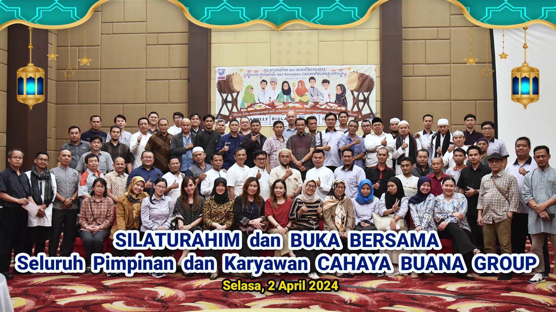 Foto Buka Puasa Karyawan CBG